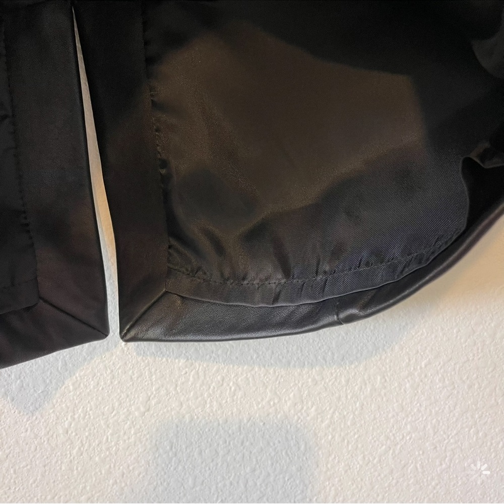 ANTONIO MELANI - 100% Leather Black Pencil Skirt - Picture 11 of 15